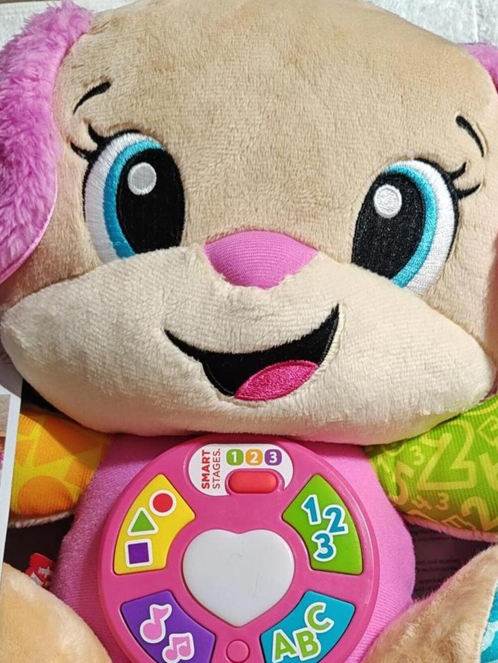 New  Laugh & Learn Smart Stages “Sis” Toddler Learning Plush 6-36 M